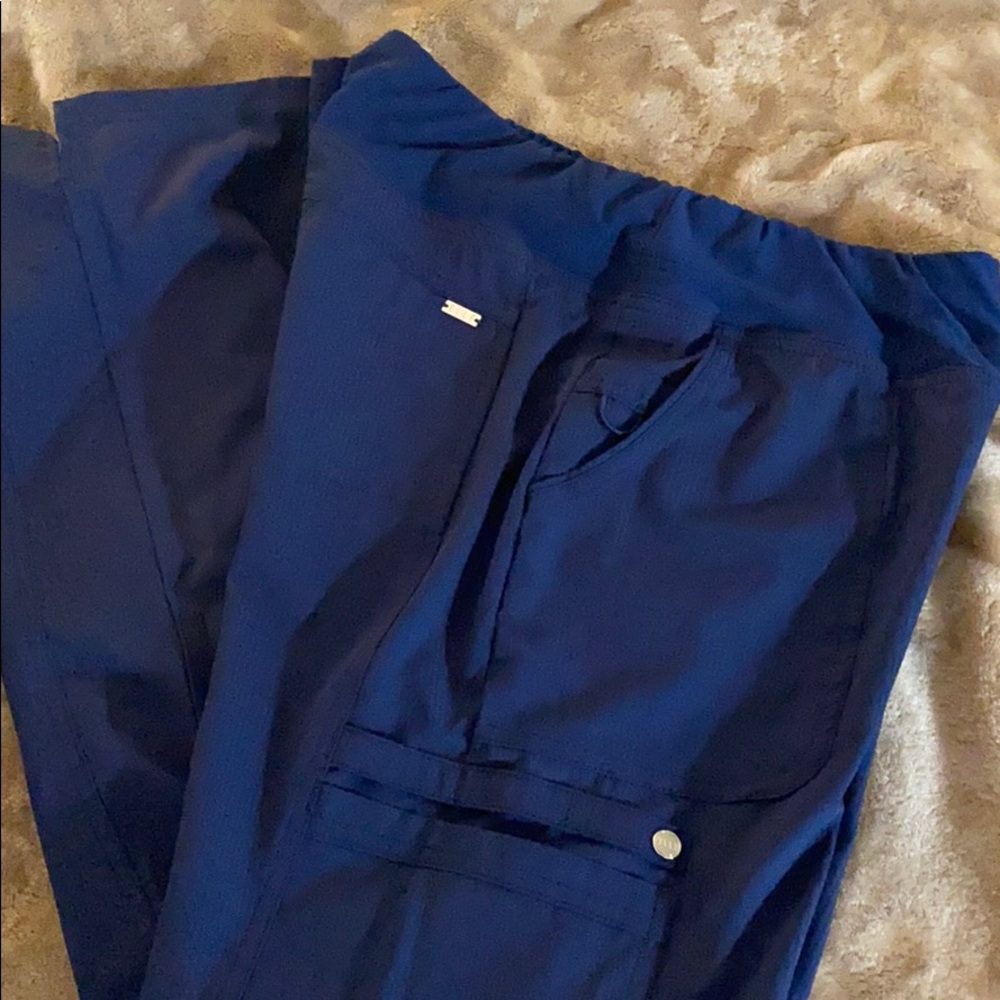 ELLE Navy Blue scrub pants